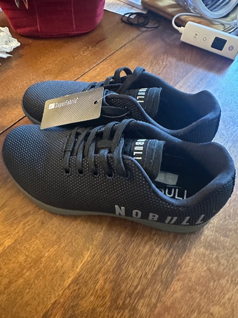 NOBULL Black SuperFabric Training Shoes
